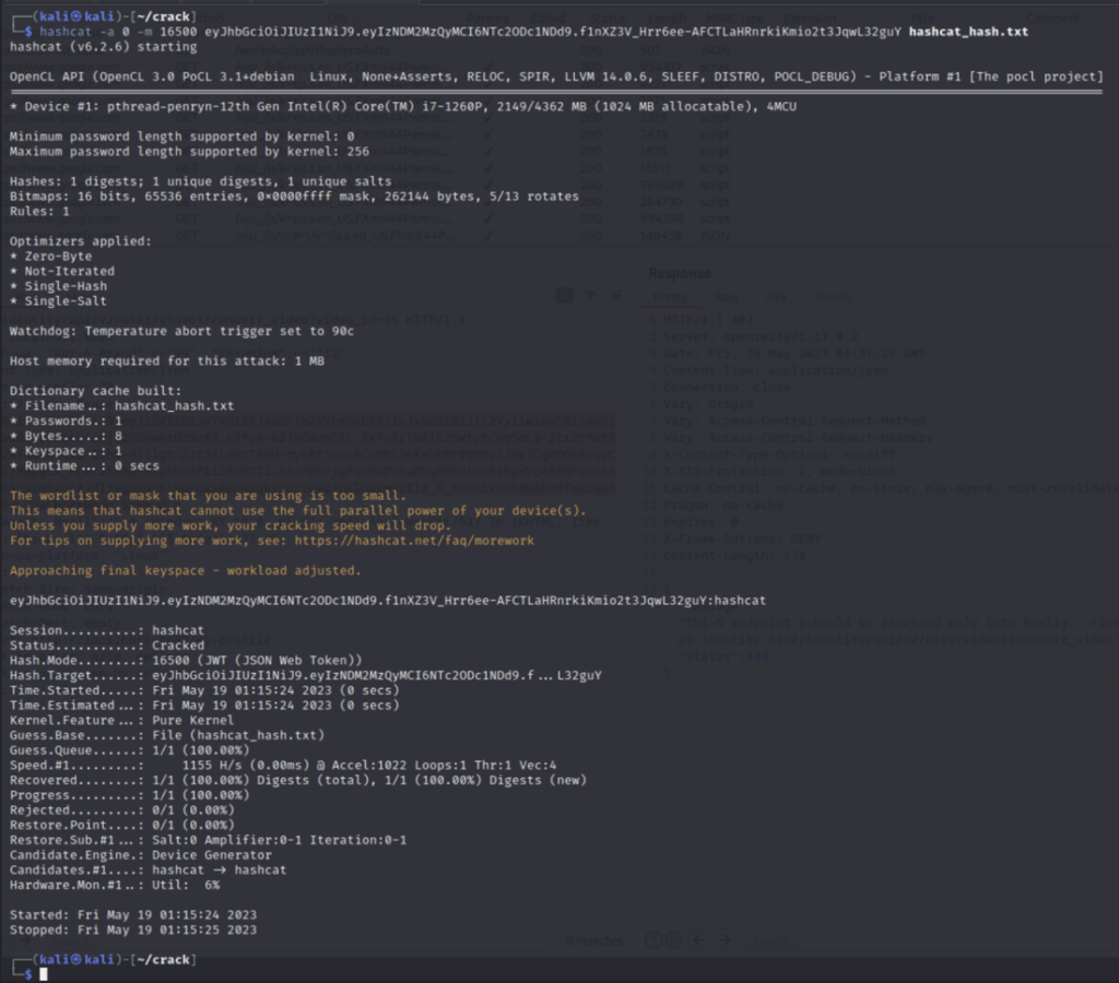 vehicle in the system